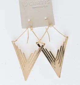 Leslie Curtis Nolan Triangle Earrings