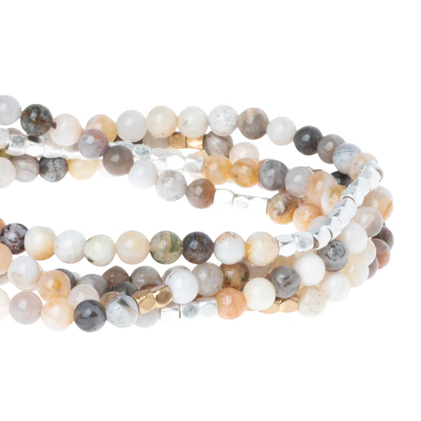 Scout Curated Wears Wrap Bracelet/Necklace Mexican Onyx