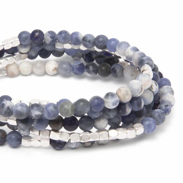 Scout Curated Wears Wrap Bracelet/Necklace Sodalite