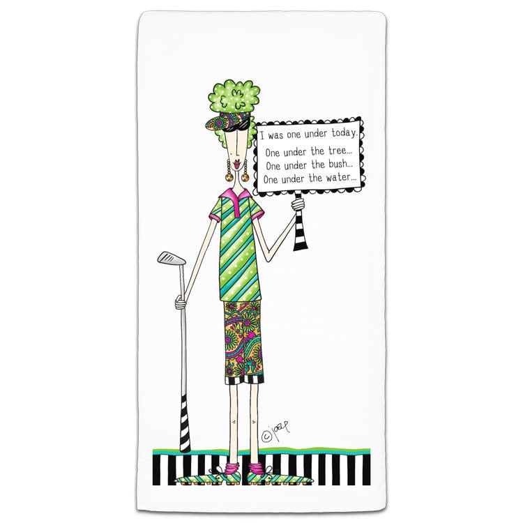 I Was One Under Today Towel