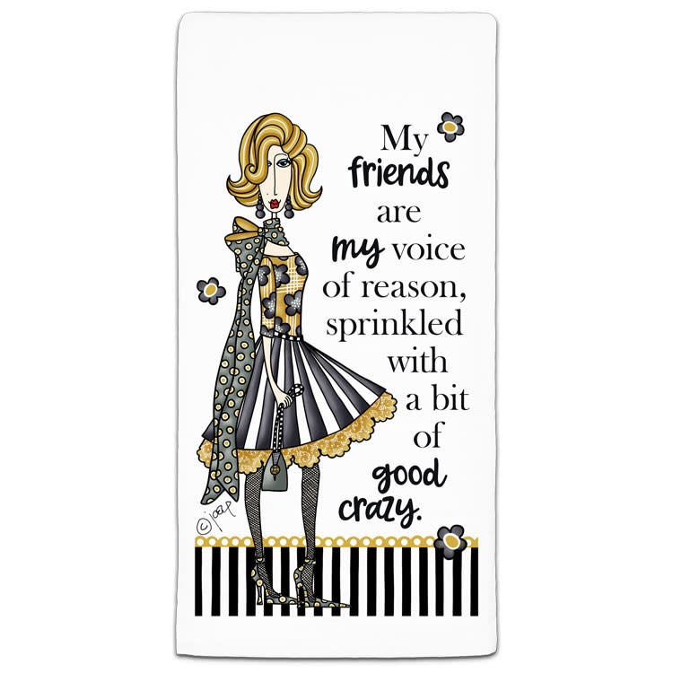 My Friends Are My Voice Towel