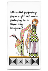 Prepping For a Night Out Towel