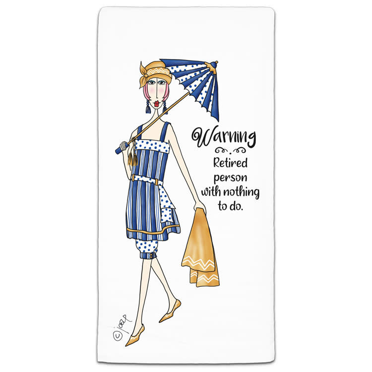 Retired Person Towel