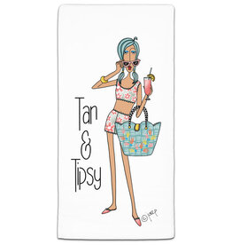 Tan & Tipsy Towel