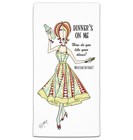 Dinner's On Me Towel