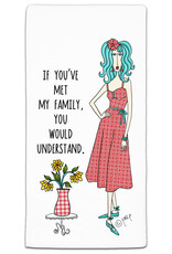 Met My Family Towel