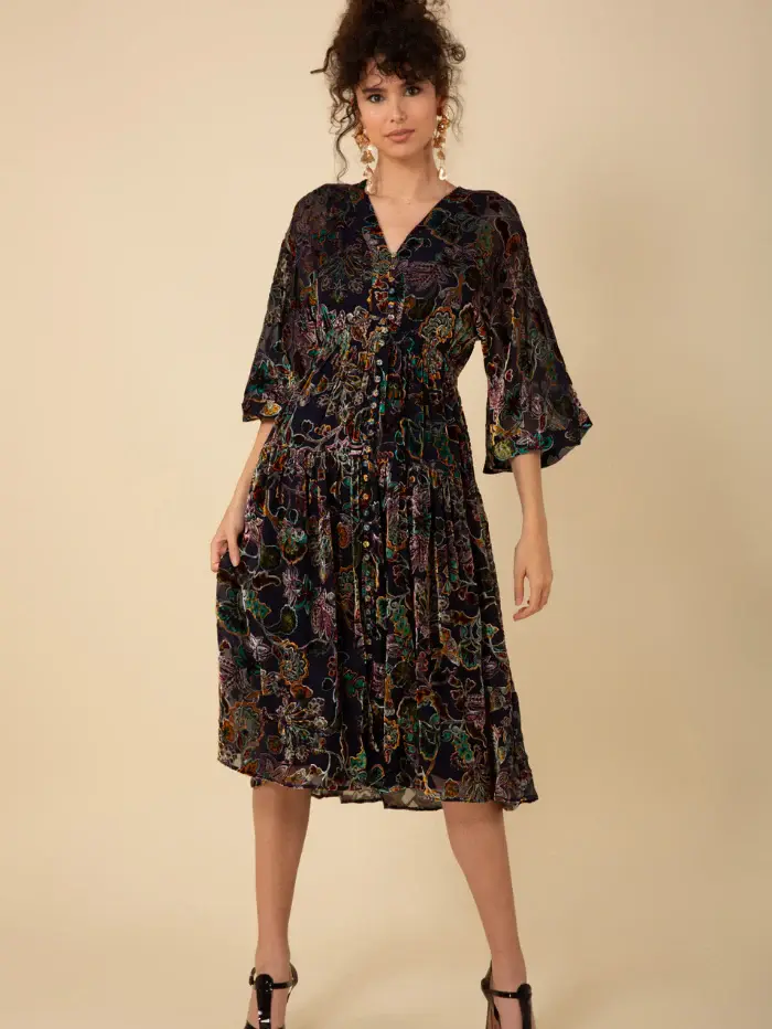 Raven Print Jumpsuit Raven Print Jumpsuit