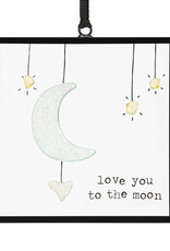 Demdaco Love You to the Moon Suncatcher