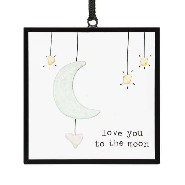 Demdaco Love You to the Moon Suncatcher