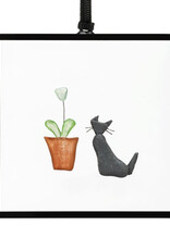 Demdaco Purrfect Petals Suncatcher