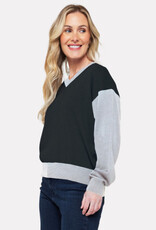 Edinburgh Knits Color Block Top