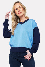 Edinburgh Knits Color Block Top