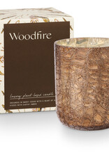 Illume Woodfire Small Luxe Sanded Mercury Glass Candle