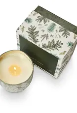 Illume Balsam & Cedar Luxe Sanded Mercury Glass Candle