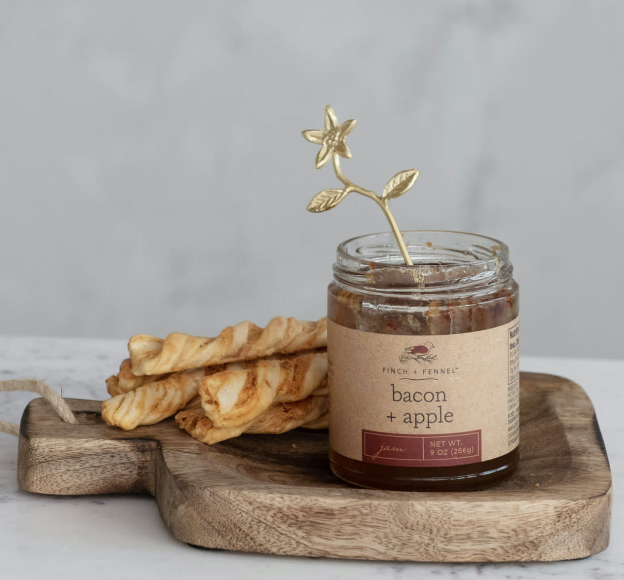 Finch + Fennel Bacon + Apple Jam