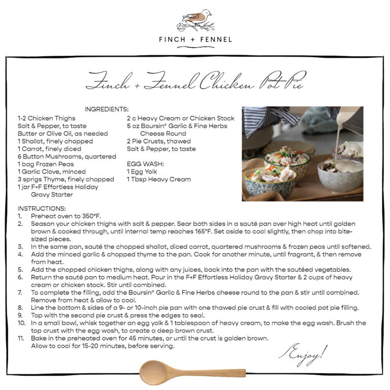 Finch + Fennel Effortless Holiday Gravy