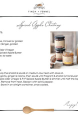 Finch + Fennel Spiced Apple Butter