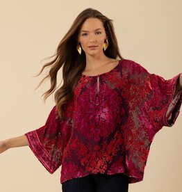 Hale Bob Briar Kimono Sleeve Top