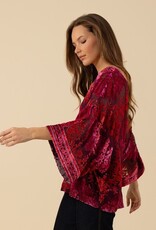 Hale Bob Briar Kimono Sleeve Top