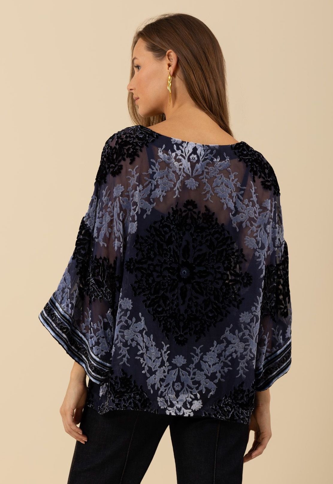 Hale Bob Briar Kimono Sleeve Top