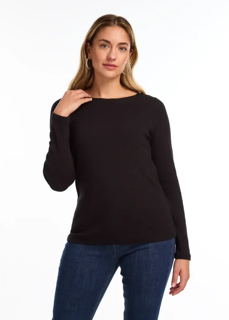 French Dressing Boat Neck Top