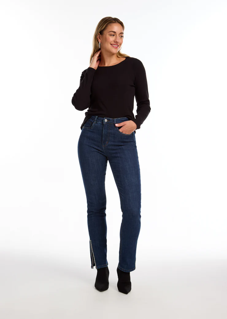 French Dressing Boat Neck Top