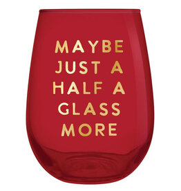 Slant Maybe Just a Half  Glass 20 oz