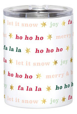 Slant Fa La La Tumbler 12 oz