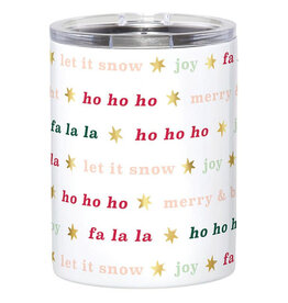 Slant Fa La La Tumbler 12 oz
