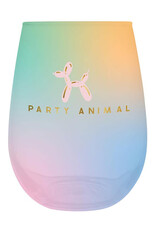 Slant Party Animal Wine Glass 20 oz