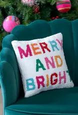 Shiraleah "Merry & Bright" Pillow 14"