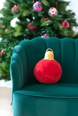 Shiraleah Merry Bauble Pillow Medium Red