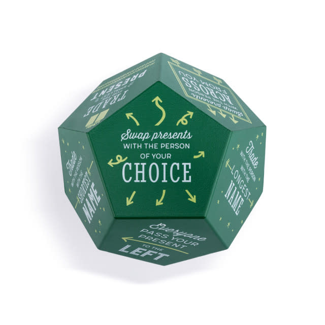 Demdaco Gift Exchange 12-Sided Foam Dice