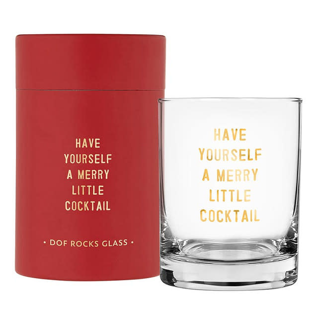 Santa Barbara Design Merry Little Cocktail Glass 14oz