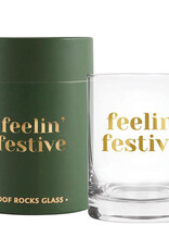 Santa Barbara Design Feelin' Festive Glass 14oz