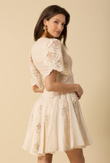 Hale Bob Journi Dress Ivory