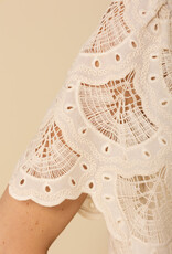 Hale Bob Journi Dress Ivory