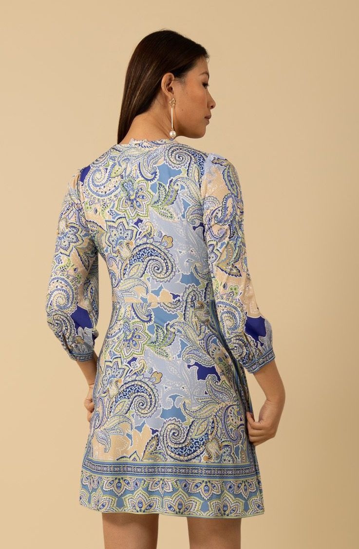 Hale Bob Remy Dress Blue