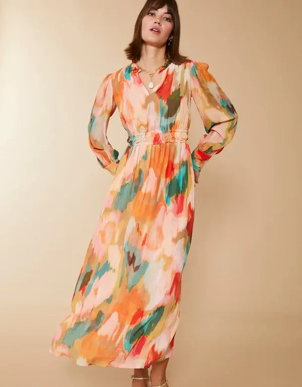Spartina Edwina Dress Painted Spots
