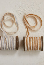 Metallic Ribbon on Wood Spool