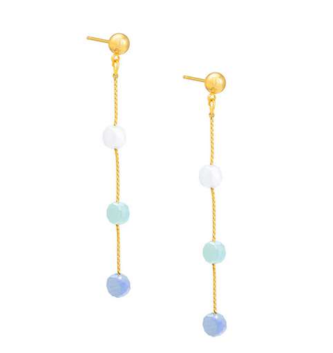 Zenzii Color Dots Drop Earring