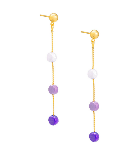 Zenzii Color Dots Drop Earring