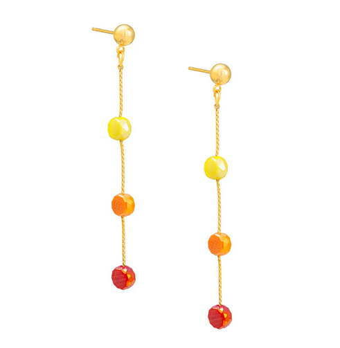 Zenzii Color Dots Drop Earring