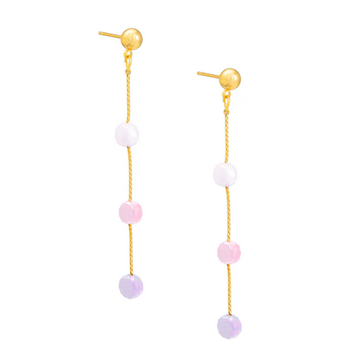 Zenzii Color Dots Drop Earring