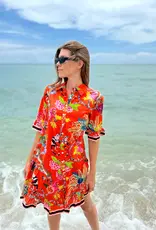 Isla Payal Lisbon Dress Jungle Book Red