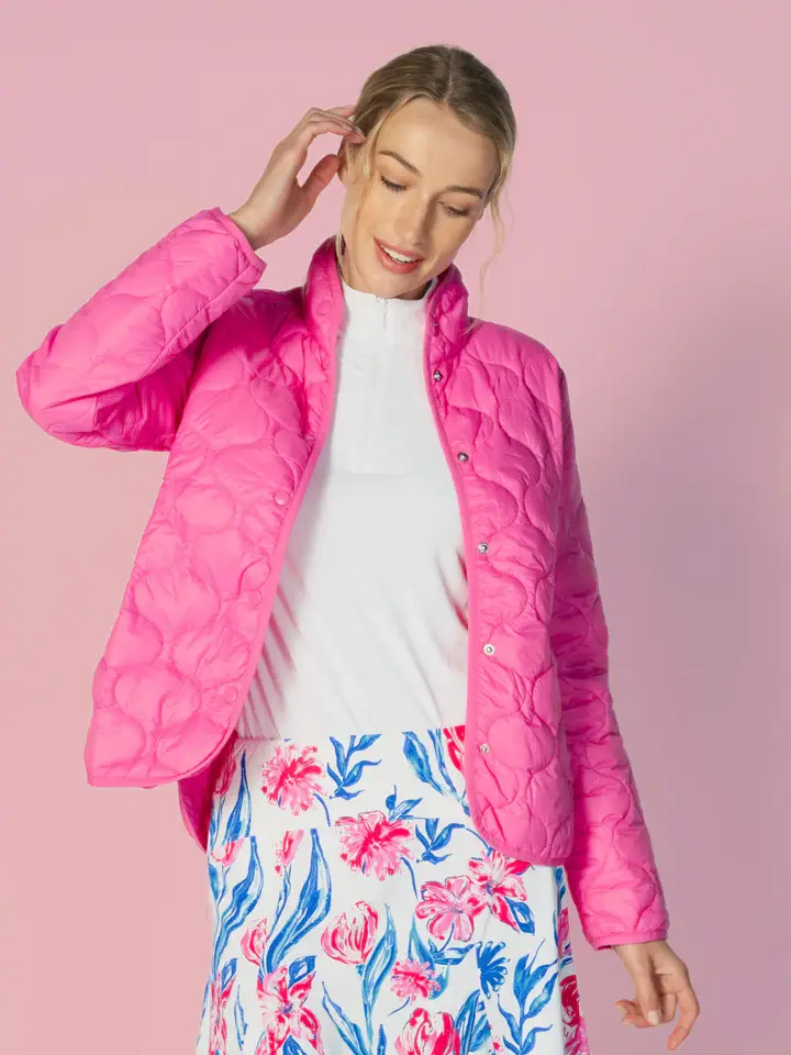 G Lifestyle Padded Jacket Hot Pink
