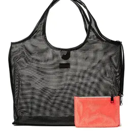 Haute Shore Roxy Black Mesh Tote