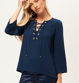 Trina Turk Catamaran Top Ink