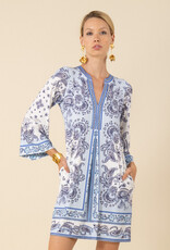 Hale Bob Amaia Dress Blue