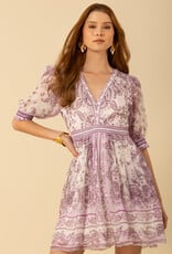 Hale Bob Lilian Dress Lilac
